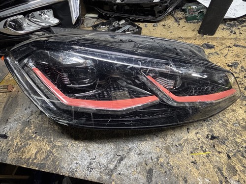 Broken headlight lens cover - broken,