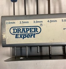 Draper Expert - T  Handle Ball End Hexagonal Key Set