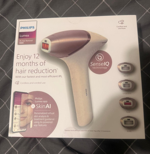 Philips lumea ipl 9900 - lumea, senseiq