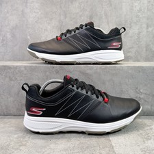 Skechers Go Golf Torque Spiked Men's Waterproof Golf Shoes Black Size UK 10