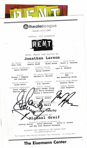 Rent playbill program - playbill/program, flyer