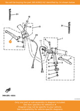 YAMAHA Lever 2, 395-83922-02