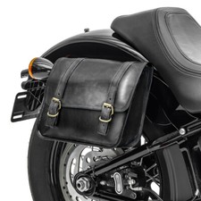 Saddlebag Vintage for Suzuki Intruder VS 1400 / 600 SV6 right 6L blk