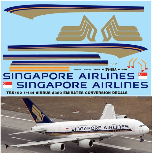 144 decals for airbus a380 - decals,