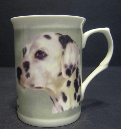 Dalmatian dog fine bone china - dalmatian,