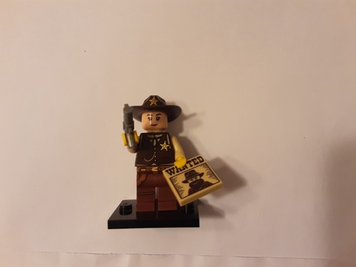 Lego mini figure sheriff - of,