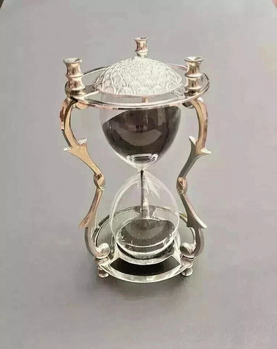 Sand timer hourglass brass - timer,