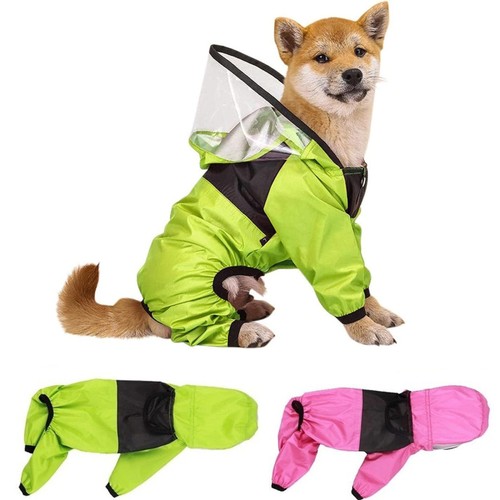 Pet puppy dog raincoat - dog,