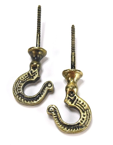 Brass eastlake style screw - brass,