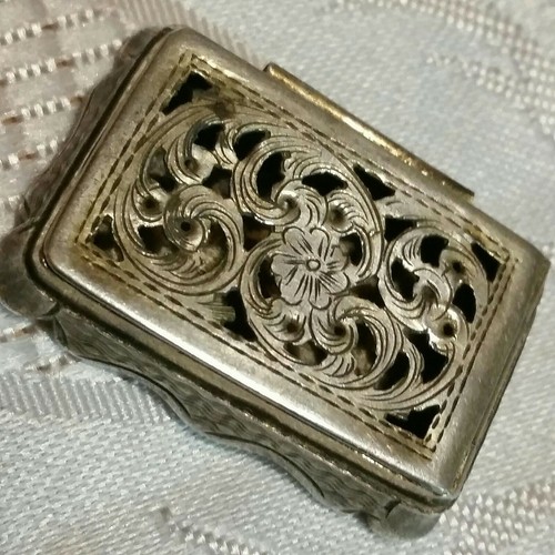 Vinaigrette silver box george - box,,