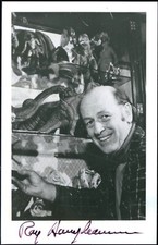 Director Ray Harryhausen Signed Photo