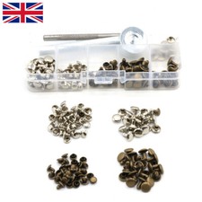 120PC/Set Rivets Double Cap
