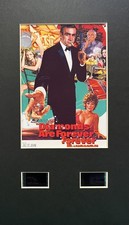 JAMES BOND 007   35mm FILM CELL  PRESENTATION