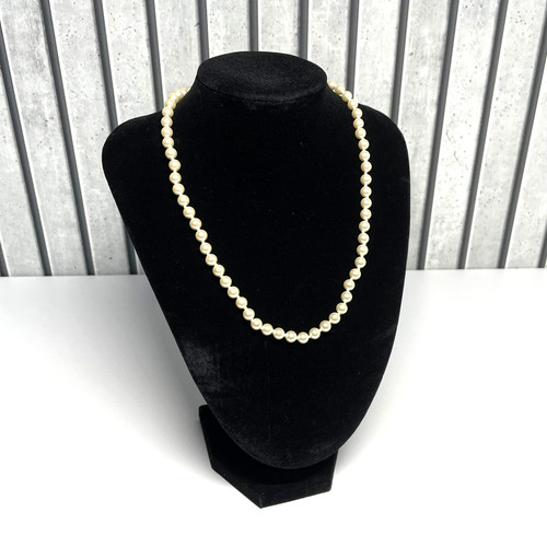 Lotus pearl imitation necklace - imitation,