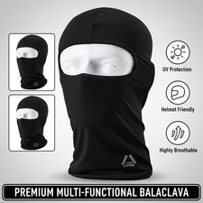 Balaclava Full Face Mask, Boys Girls Adult Motorbike Winter Warm Cycling Thermal