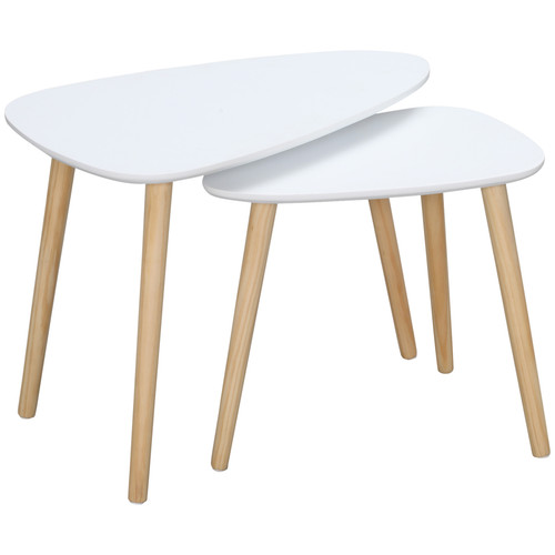 Side table set nested - side, of