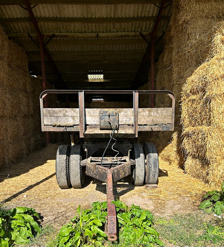 36ft long artic bale trailer