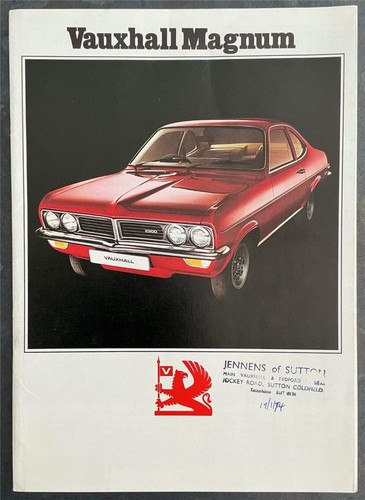 Vauxhall magnum car sales - magnum,