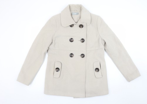 Wallis women beige pea coat - women's,
