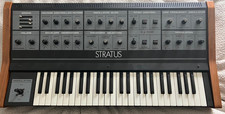 Crumar Stratus vintage poly analogue synth, made in Italy c. 1982