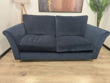 Marks and Spencer M&S Scarlett Navy Aquaclean Velvet 3 Seater Sofa RRP £1399