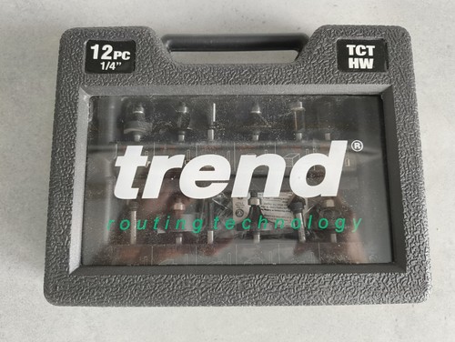 Trend 12pc tct router - trend, cutter