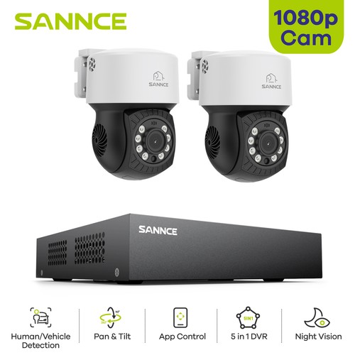 Sannce 1080p cctv system 360 - 1080p, 360°