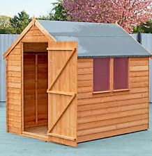 7x5 WOODEN GARDEN SHED SINGLE