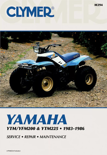 Clymer yamaha ytm200 yfm200 - yamaha,