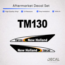 New Holland TM130 Decal Kit -