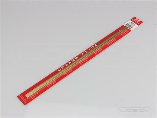 Rectangular brass tube - k&s,