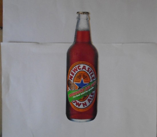 Newcastle brown ale glossy - newcastle,