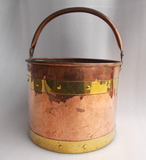 Scuttles Copper Coal Scuttle