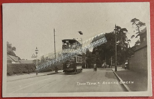 Acocks green tram terminus - acocks,