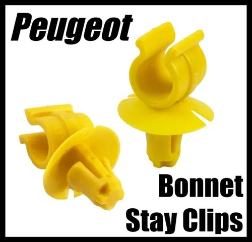 Bonnet rod clip - bonnet, peugeot