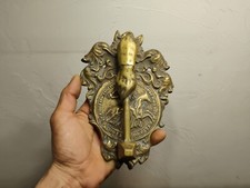 VINTAGE MASONIC BRONZE KNIGHTS