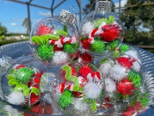 Ornaments christmas green red - christmas,