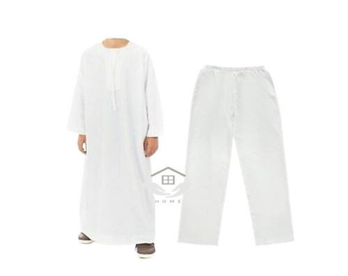 Arabic jubba thobe white - arabic,