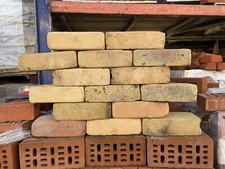 tumbled weathered buff bricks