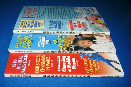 Readers digest magazines - readers,