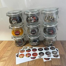 48 x Spice And Herb Jar Labels