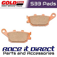 Brake Pads for KAWASAKI VERSYS 1000 S ABS 2021 REAR Goldfren S33