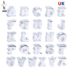 S925 Charm Bead Alphabet