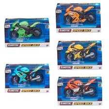 Teamsterz Speed Motorbike Motorcycle Toy Plastic Racing Bike Toys Boys Kids Gift