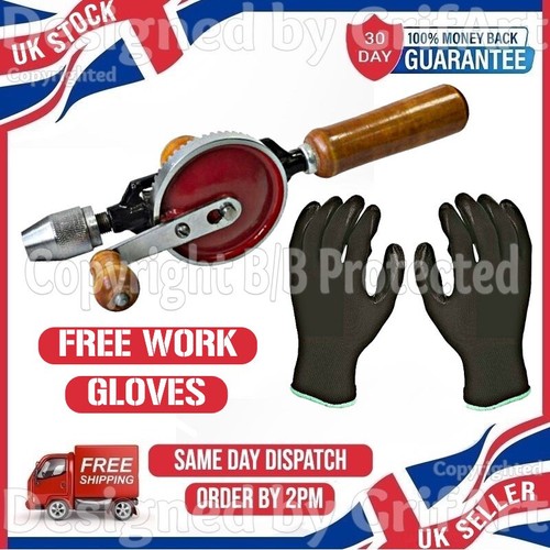 Drill double pinion crank - double,