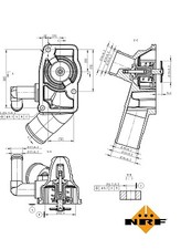 Thermostat Coolant SJR Fits