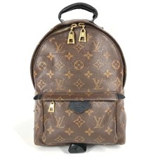 LOUIS VUITTON M41560 Monogram Palm Springs PM Mini Backpack Brown/Black