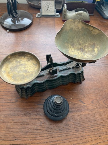 Vintage french balance scales - vintage,