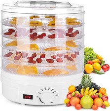 350W Electric Food Dehydrator Fruit Meat Beef Dryer Veg Preserver Machine 5 Tray