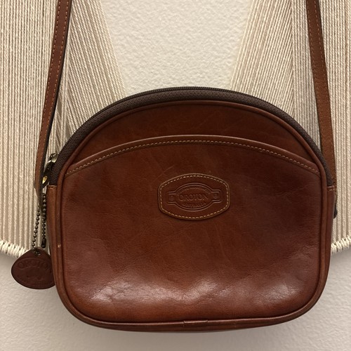 Vintage oroton leather handbag - leather,